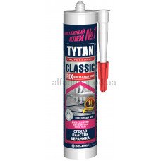 Клей монтажний TYTAN Classic Fix 310 мл прозорий