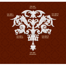 Орнамент поліуретановий OA585(набір) Classic Home