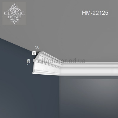 Карниз(плинтус) для подсветки потолочный HM-22125 Classic Home купить в Одессе