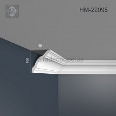 Карниз(плинтус) потолочный гладкий HM-22095 Classic Home