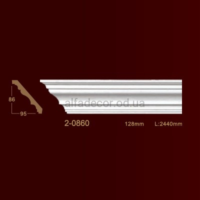 Карниз гладкий 2-0860 Classic Home купить в Одессе
