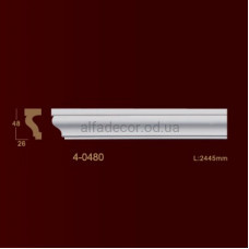 Молдінг гладкий 4-0480 Classic Home
