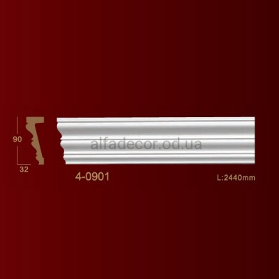Молдінг гладкий 4-0901 Classic Home купити в Одесі