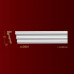 Молдінг гладкий 4-0901 Classic Home купити в Одесі