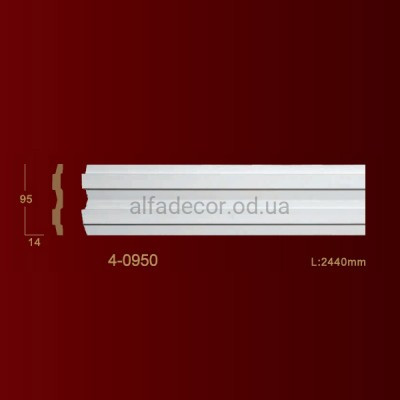Молдінг гладкий 4-0950 Classic Home купити в Одесі