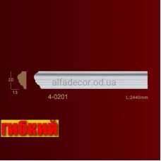Молдинг гибкий гладкий 4-0201 Flex Classic Home