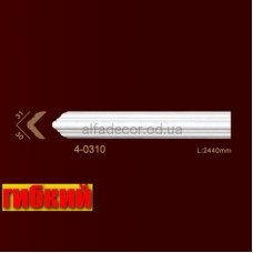 Молдінг гнучкий кутовий 4-0310 Flex Classic Home