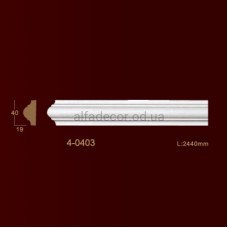 Молдінг гладкий 4-0403 Classic Home