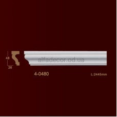Молдінг гладкий 4-0480 Classic Home