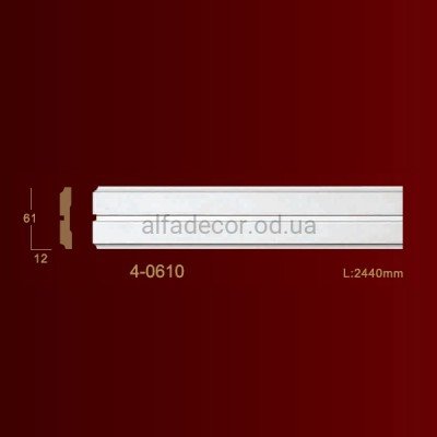 Молдінг гладкий 4-0610 Classic Home купити в Одесі