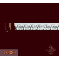 Молдинг з орнаментом 3-0320 Classic Home