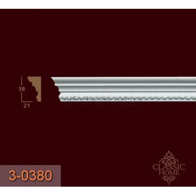 Молдинг з орнаментом 3-0380 Classic Home купити в Одесі