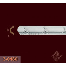 Молдинг з орнаментом 3-0480 Classic Home