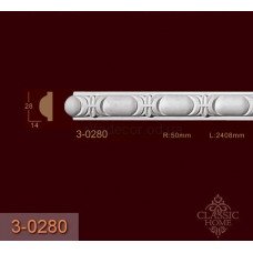 Молдинг із орнаментом 3-0280 Classic Home
