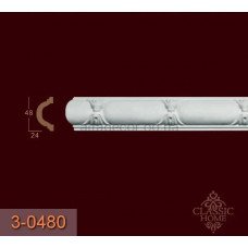 Молдинг з орнаментом 3-0480 Classic Home Молдинг з орнаментом 3-0480 Classic Home