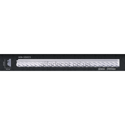 Молдинг з орнаментом HM-33023 Classic Home купити в Одесі