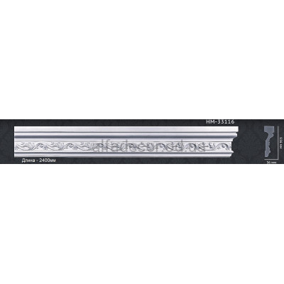 Молдинг з орнаментом HM-33116 Classic Home купити в Одесі