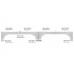 Декор(замок) обрамления HW-12012-1/2 Classic Home купить в Одессе