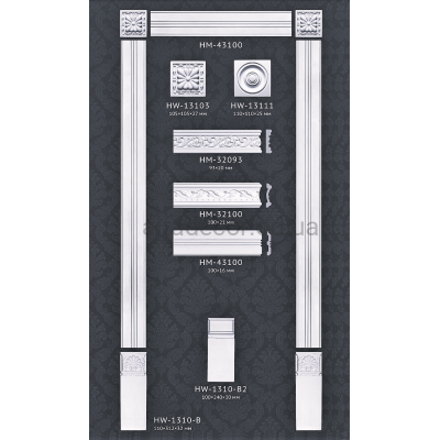 Обрамлення отвору HM-43100 P Classic Home купити в Одесі