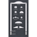 Декор(розетка) обрамлення HW-12007 Classic Home купити в Одесі