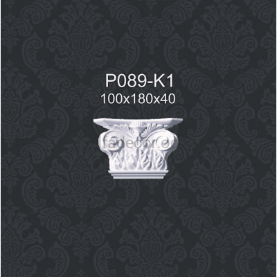 Капітель пілястри P089-K1 Classic Home купити в Одесі