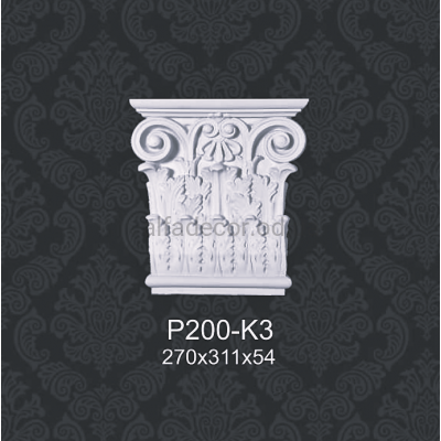 Капітель пілястри P200-K3 Classic Home купити в Одесі