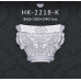 Капітель напівколони Classic Home HK-2218-K купити в Одесі