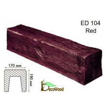 Балка Модерн ED 104 (2м) classic дуб червоний 17х19 DecoWood