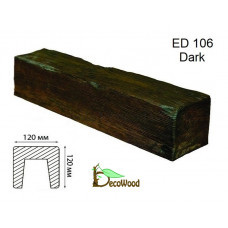 Балка Модерн ED 106 (3м) classic дуб темний 12х12 DecoWood
