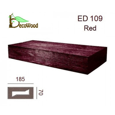 Балка Модерн ED 109 (4м) classic дуб червоний 7х18,5 DecoWood купити в Одесі