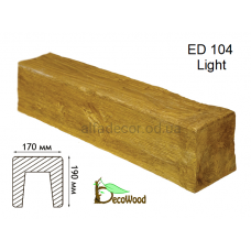 Балка Модерн ED 104 (4м) classic дуб світлий 17х19 DecoWood