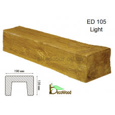 Балка Модерн ED 105 (2м) classic дуб світлий 19х13 DecoWood