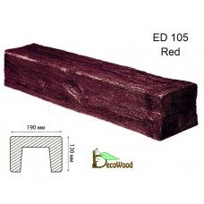 Балка Модерн ED 105 (3м) classic дуб червоний 19х13 DecoWood
