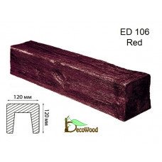 Балка Модерн ED 106 (3м) classic дуб червоний 12х12 DecoWood