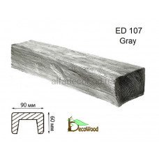 Балка Модерн ED 107 (2м) classic дуб седой 6х9 DecoWood