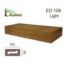 Балка Модерн ED 108 (2м) classic дуб світлий 5х15 DecoWood