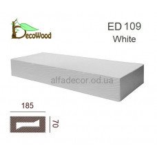 Балка Модерн ED 109 (4м) classic біла 7х18,5 DecoWood