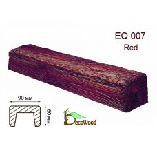 Балка Рустик EQ 007 (2м) classic дуб красный 6х9 DecoWood