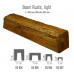 Балка Рустик EQ 004 (3м) classic дуб світлий 19х17 DecoWood купити в Одесі