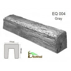 Балка Рустик EQ 004 (4м) classic дуб сивий 19х17 DecoWood