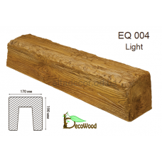 Балка Рустик EQ 004 (4м) classic дуб світлий 19х17 DecoWood