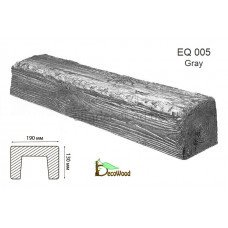Балка Рустик EQ 005 (3м) classic дуб сивий 19х13 DecoWood