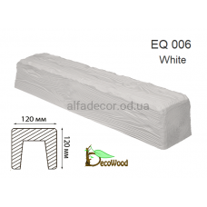 Балка Рустик EQ 006 (4м) classic дуб белый 12х12 DecoWood
