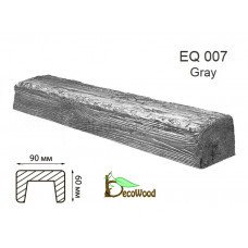 Балка Рустик EQ 007 (4м) classic дуб сивий 6х9 DecoWood