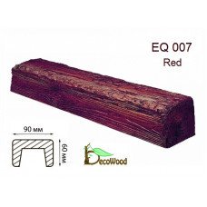 Балка Рустик EQ 007 (2м) classic дуб червоний 6х9 DecoWood