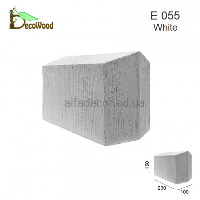 Стыковочный элемент E 055 classic белый DecoWood купить в Одессе
