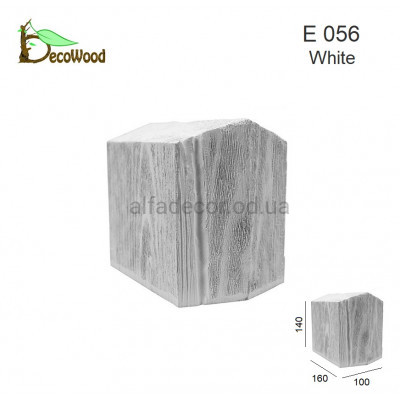 Стикувальний елемент E 056 classic білий DecoWood купити в Одесі
