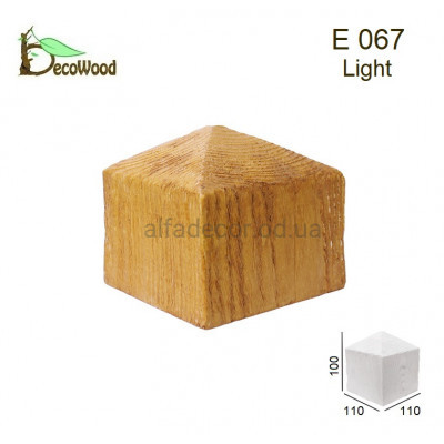 Стыковочный элемент E 067 classic дуб светлый DecoWood купить в Одессе