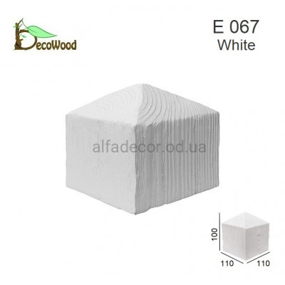 Стыковочный элемент E 067 classic белый DecoWood купить в Одессе