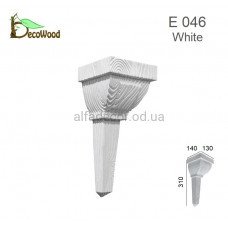 Консоль E 046 classic біла 14х13 DecoWood